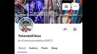 Hello Welcome to My Ko-fi Shop YolandaKikou Ongoing Intro ☕️