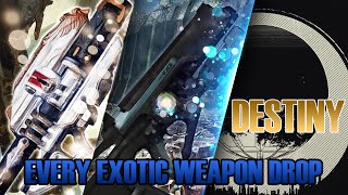 DESTINY PVP GAMEPLAY: I got every exotic weapon drop