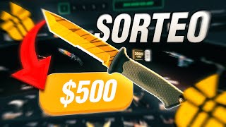 NUEVO SORTEO 500$ SORTEO CUCHILLO CS2🔪 | KEYDROP PROMOCODE SORTEO