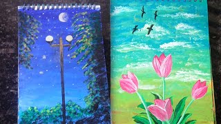 easy painting ideas for beginners/@delighthouseart4980