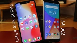 Xiaomi Redmi Note 6 Pro vs Xiaomi Mi A2. Что выбрать?!