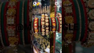 !! Rajwadi Bridal Chuda !! 2023 Latest Designs !! #bangles #latest #shorts