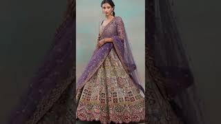 Beautiful heavy Lehenga design for bride 😍✨#wedding#bridal#youtuber#shorts🤩💕👌✨