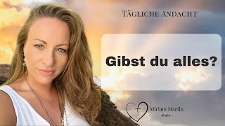 Lass dich nicht verführen ❤️ | Tägliche Andacht | Miriam Martin