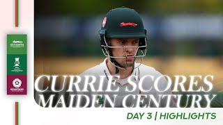 HIGHLIGHTS | Nightwatchman Currie Scores Maiden CENTURY 💯