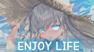 【NIGHTCORE】- Airr/Enjoy Life + (Lyrics)