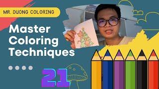 Let's color beautiful pictures together: coloring exercise number 2