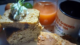 BOLO DE MAÇÃ E CANELA SABOR DA CASA DA VOVÓ