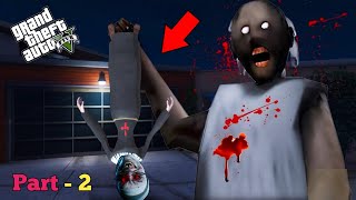 GRANNY TRAP AND KILLED ALL EVIL NUN WITH GRANDPA NEAR FRANKLIN HOUSE IN GTA 5 PART 2