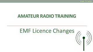 Foundation: Licence and 2021 EMF Changes