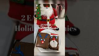 How To Decorate 2 Holiday  Brownies | Quick and Easy | #howto #decoratingideas #homemade #holidays