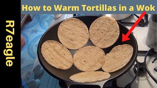 How to Warm Tortillas in a Pro-Logic Cast Iron Wok