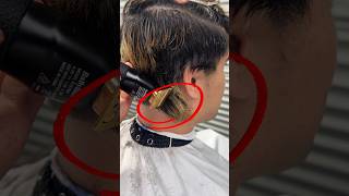 Watch How I Revive His Dyed Hair 🍃 #barberworld #hairstyle #barber