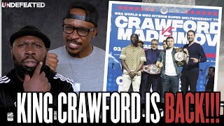 TERRENCE CRAWFORD RETURNS! 💥 #terrencecrawford