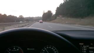 Audi R8 flyby in Audi S4