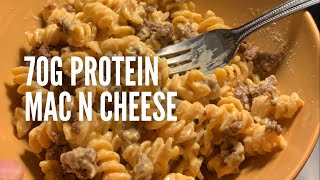 70G Protein Mac N Cheese | Ep. 2 "Show me the Whey"