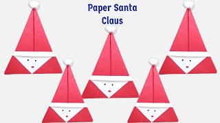 Santa Claus from Paper | DIY Santa Claus | Christmas Craft | Christmas Decoration Idea