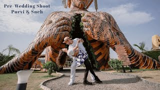 Pre-Wedding Shoot in Gandhinagar 2023 // Purvi & Sneh // Kasoor (Acoustic) - Prateek Kuhad