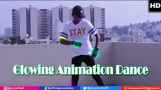 Glowing Animation Dance! | Pavan Kishan