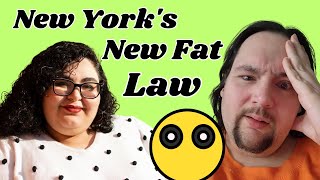 Reacting to New York's ABSURD New Fat Discrimination Law