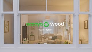 Accoya wood | Lasts a Lifetime | Wooden windows for your family home (30 second version)