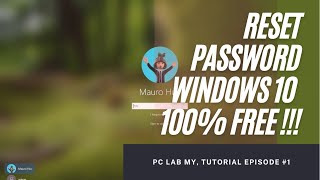 TUTORIAL - Reset Password Windows 10, 100% Free with Lazesoft Password Recovery.