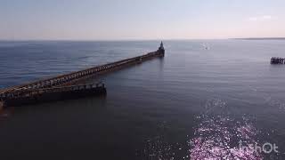 Blyth by drone