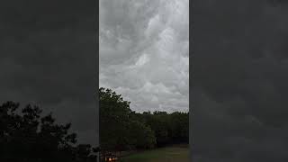 Scary Clouds in Central TX. #tornado #shorts #rain #clouds #texas