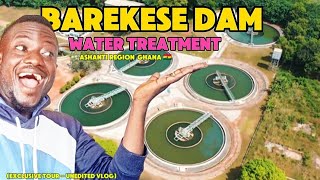 Exclusive Barekese Dam Water Treatment Center Tour | Ashanti Region, Ghana | Unedited Vlog