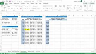 One & Two Variable Data Tables in Excel (Economic Sensitivity Tables)