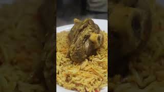 Life could be a dream if you taste this deliscious mutton biryani. 🐑 #shorts