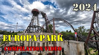 Europa-Park Compilation video 2024 [4K UHD/60 FPS]