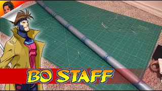 Making Gambit's Bo Staff - (Cosplay)