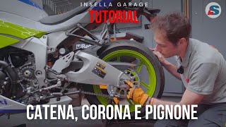 TUTORIAL catena e rapporti moto: facciamo manutenzione alla trasmissione