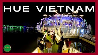 Hue Night Walking Street | Hue City an Ancient Capital City | Walking Tour  - Jan 2023