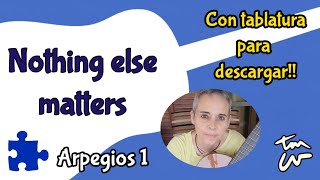 Cómo tocar Nothing else matters en guitarra española 🎸para principiantes -  con pdf  ↙️