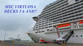 MSC VIRTUOSA DECKS 5\6and7