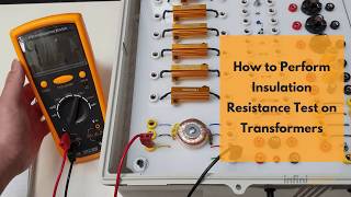 How to Perform Insulation Resistance Test on a Transformer