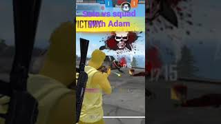 SOLO VS SQUAD WITH ADAM CHACHA 🤨🤨🤨🤣🤣// SHORTS VIDEO// GARENA FREE FIRE // ATTITUDE SHAYARI🤨🤨👌💯💯