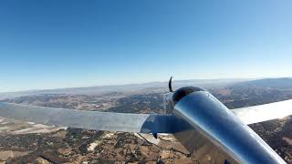 Electric Airplane Sonex Xenos Hollister to Monterey Bay 20210513 115920