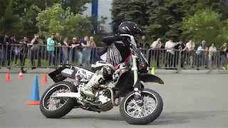 2017 URAL CUP1 Moto Gymkhana [D1] / Ablov Maxim DRZ 400SM heat 2