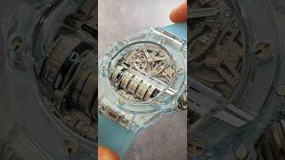 $200,000.00 WATER BLUE SAPPHIRE Hublot Big Bang MP-11, TRUE #hautehorlogerie