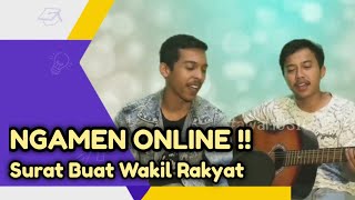 IWAN FALS - SURAT BUAT WAKIL RAKYAT(ACCOUSTIC VERSION) | COVER ADE RIO FEAT IVONK