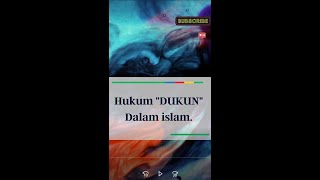 Hukum mempercayai dukun di dalam islam #shorts #larangandalamislam #viral