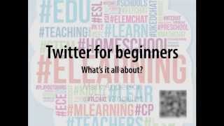 Introduction to using Twitter as a Teacher