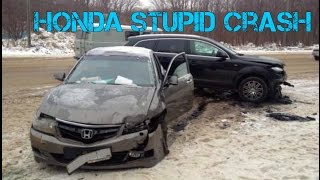 12 Minutes HONDA STUPID Crash Compilation - Civic EG Prelude Acord Cr-V Hr-V