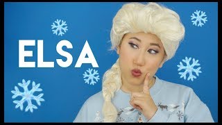 HALLOWEEN TUTORIAL || Elsa from Frozen