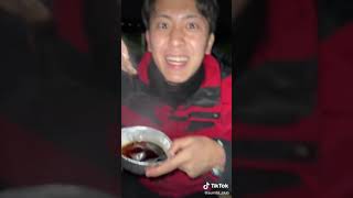 Eating raw meat And Eating Raw Eggs (Eating Raw Octopus) Japanese ASMR Eating Raw