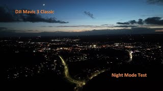 DJI Mavic 3 Classic - Night Mode Test