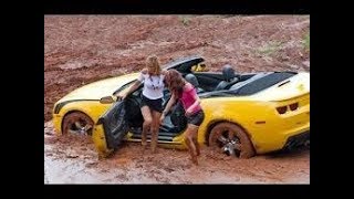 FUNNY DRIVERS by some girls اجمل لقطات القياده المضحكه